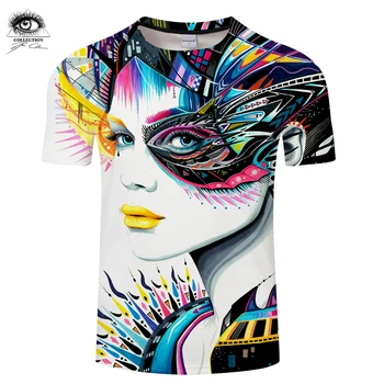 

In My Mind by Pixie cold Art 3D Men T Shirts Funny Indian Girl T-shirts Unisex Brand Tops Tees Summer Camiseta Casual ZOOTOP BEA