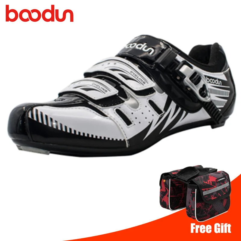 

BOODUN Cycling Shoes Road sapatilha ciclismo Men 2019 Ultralight Bike Shoes Anti-slip Highway Bicycle Shoes Self Lock Shoes