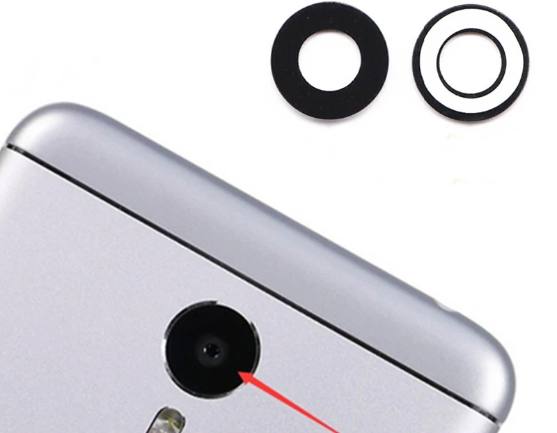 100 New Housing Back Rear Camera Lens Camera Cover Glass With