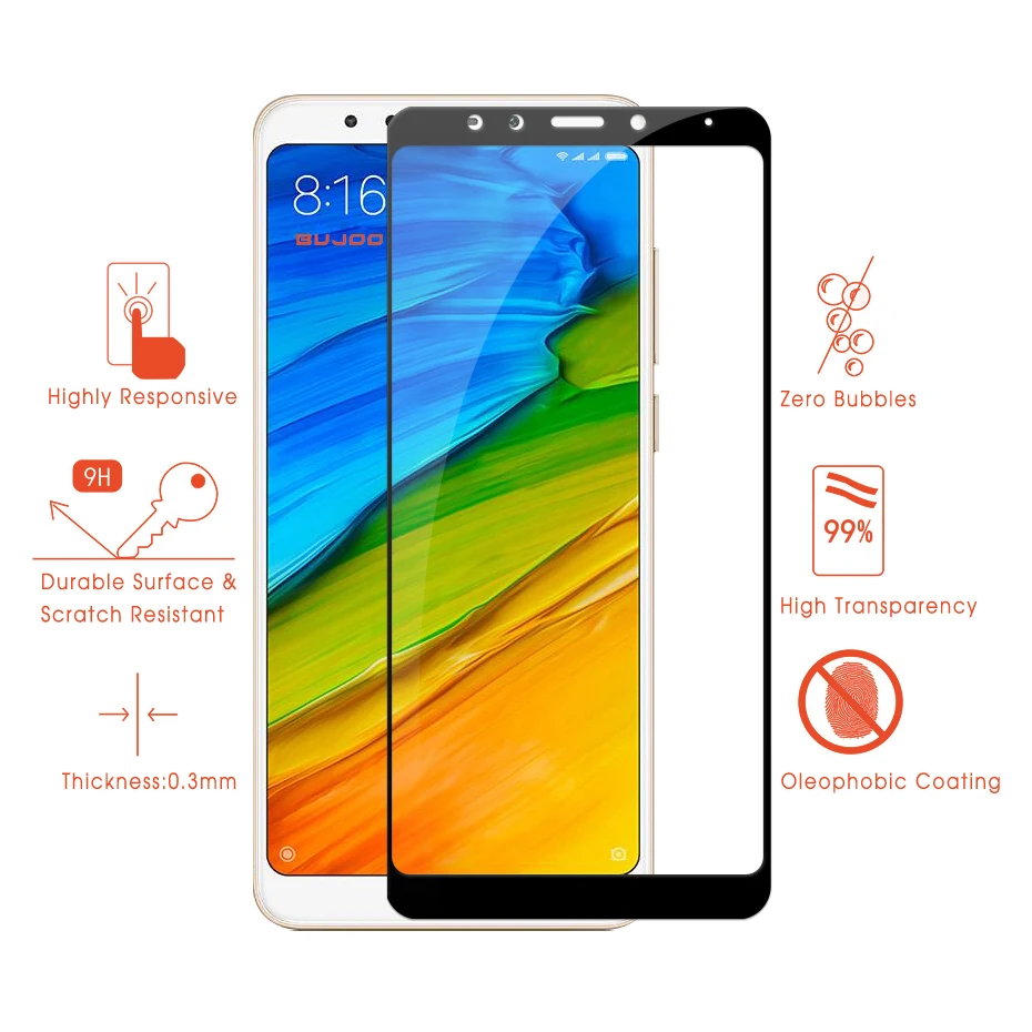 tempered glass for xiaomi redmi 5 Plus (1)