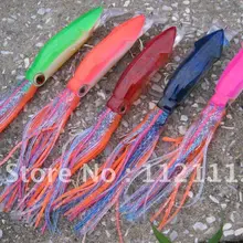 10 шт. рыболовную приманку смешанный с осьминог приманка( 14 см, 42 г