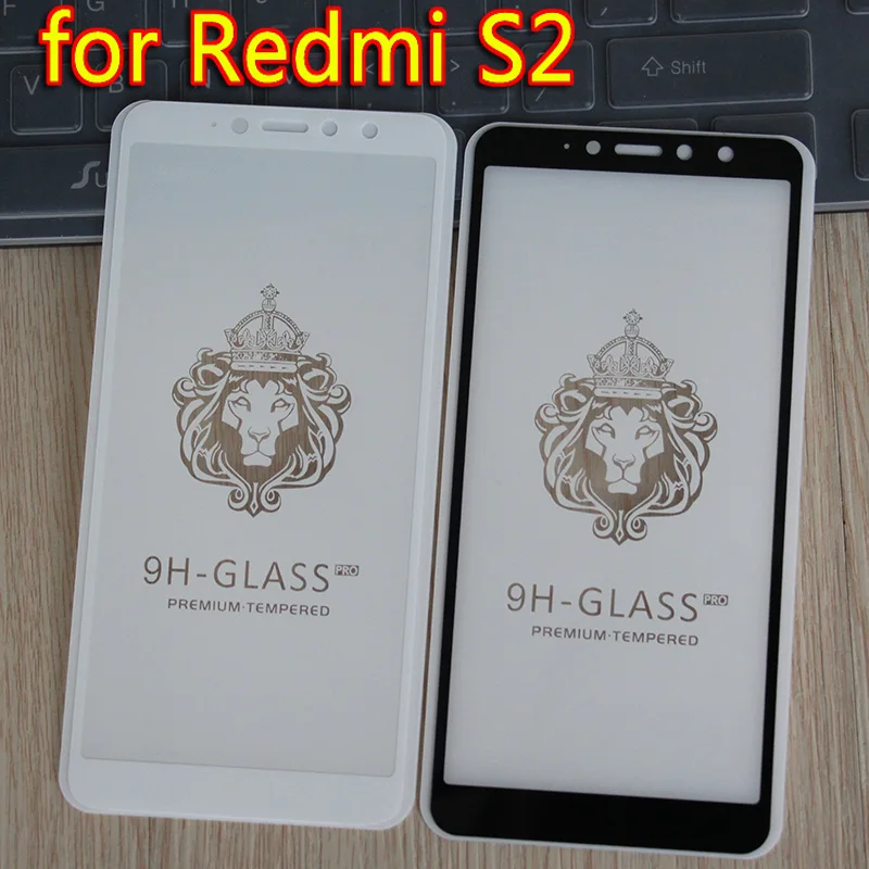 Закаленное стекло для Xiaomi Redmi S2 Защитная пленка экрана не оставляющая пузырьков с