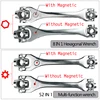 Tiger Wrench Socket Works with Spline Bolts Torx 360 Degree 6-Point 48/8 IN 1 Universial Furniture Car Repair Spanner Hand Tools ► Photo 2/6