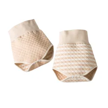 Одежда для детей с органическим красителем детское нижнее белье из хлопка завышенная талия, животик ребенка на осенний и зимний сезон, толстые теплые носки живота PP штаны трусики