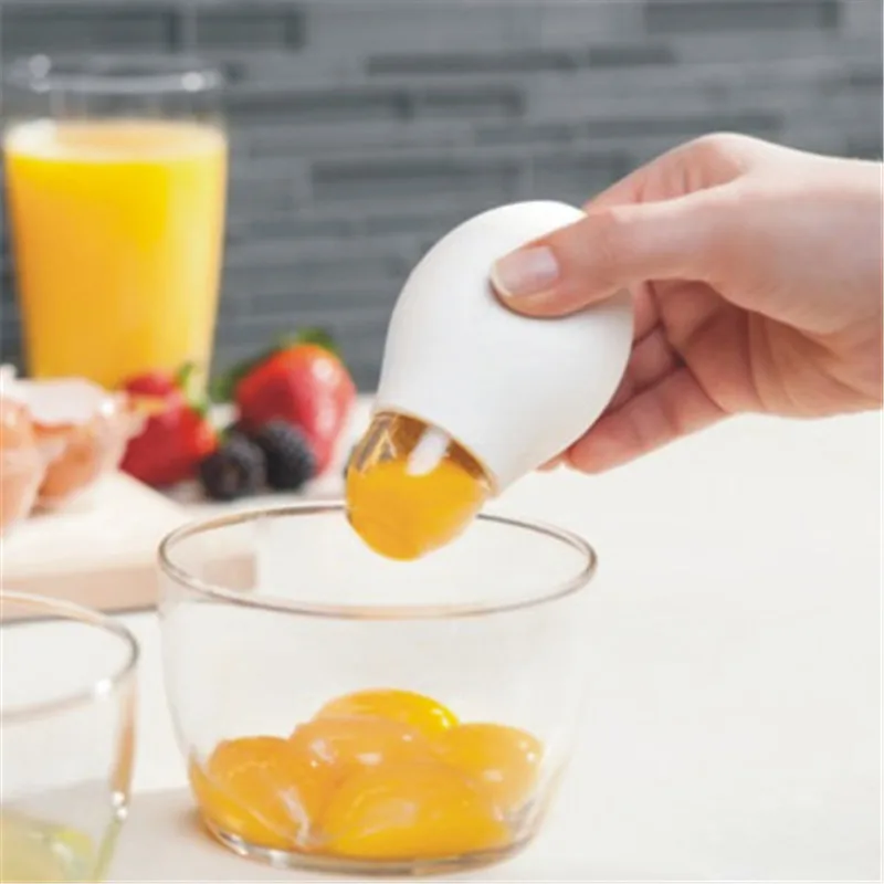 

Silicone sucking egg yolk device silicone rubber egg dividers