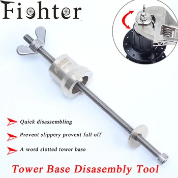 Bicycle Flywheel Hub Disassembly Tool With Steel Sleeve For Mountain Road Bike Slip Removed Repair Hub Tower Base remove Tool