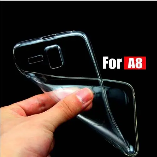 

For Lenovo S8 S898T A808t A806 A8 Flexible Slim Crystal Clear Transparent Soft TPU Protector Back Case Cover Coque Fundas