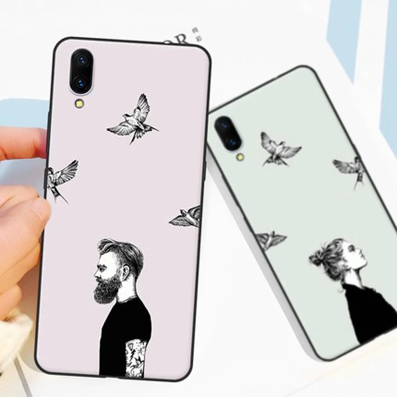 Чехол для vivo Y97 чехол с изображением любовника из мультфильма мягкий Y 97 защитный