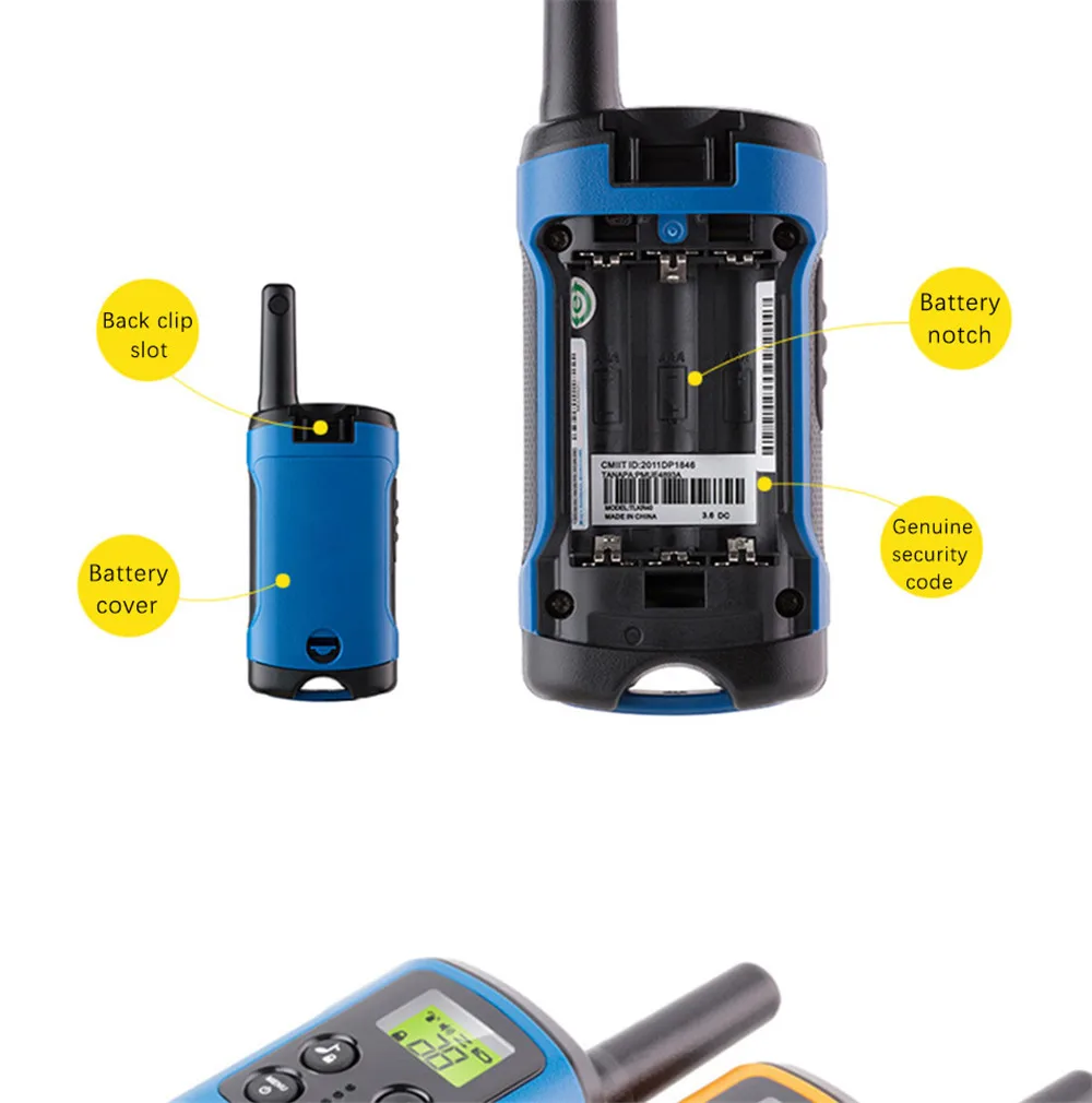 2Pcs Two Way Radio Kids Walkie Talkie for Motorola Mini children's outdoor self driving walkie talkie  2Pcs Two Way Radio Kids Walkie Talkie for Motorola Mini children's outdoor self driving walkie talkie