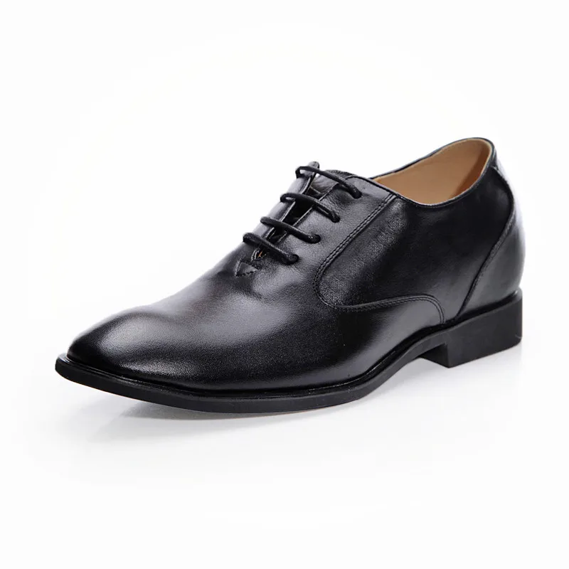 Black height Increasing shoes