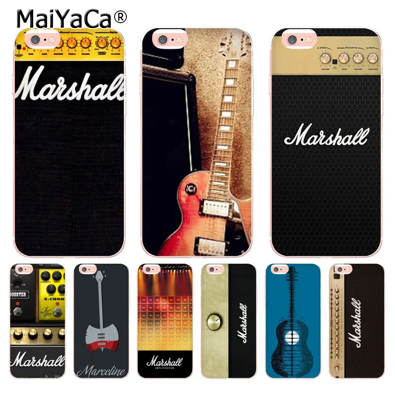 MaiYaCa Marshall guitar amp gold soft tpu phone case cover