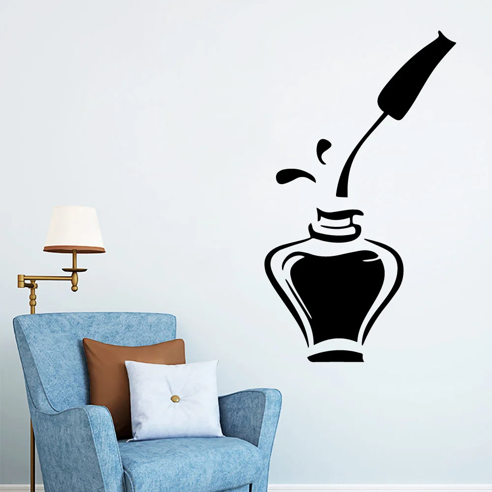 

Diy Beauty Salon Waterproof Wall-Sticker Living Room Decor Wallpaper Decoration Wall Decal Stickers Muraux