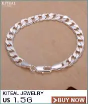3 цвета, модный серебряный браслет для женщин, 4 мм, 6 мм, 8 мм, 16, 18, 20 см, бусы на цепочке, мужские браслеты, подарок, 925 ювелирные изделия