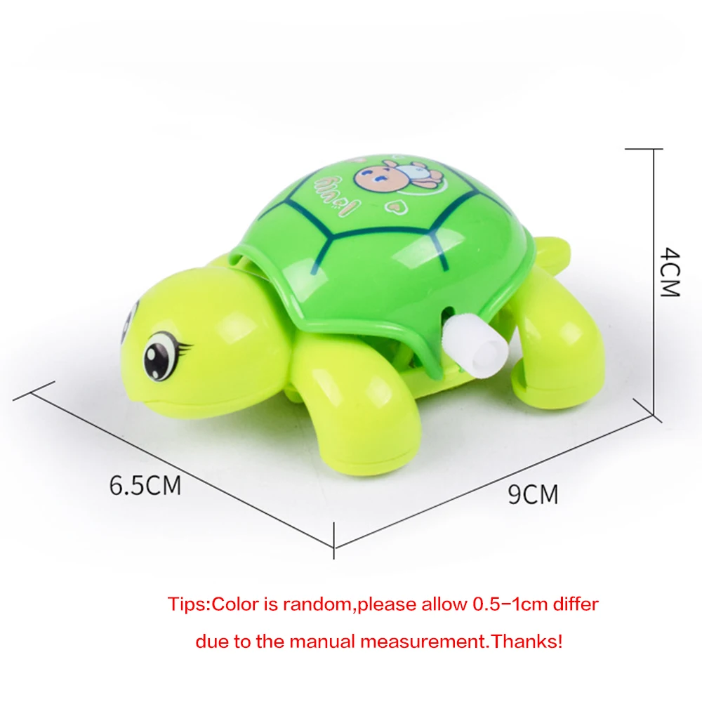 Cute Cartoon Animal Clockwork Tortoise Baby Turtles Toys Infant Crawling Wind UpToy Educational Kids Classic Toy Random Color Cute Cartoon Animal Clockwork Tortoise Baby Turtles Toys Infant Crawling Wind UpToy Educational Kids Classic Toy Random Color