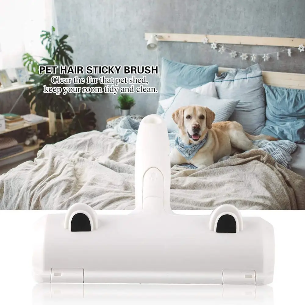 Dog hair remover pet hair suction remove hair sofa carpet brush stick hair magic product PB036