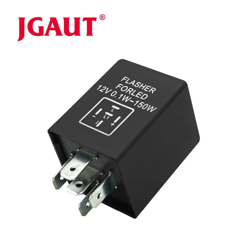 

5Z 5 PIN 12V 0.1W-150W Universial Blink Flasher Relay Strobe For Car Or Motorcycle LED Turn Signal Lamp