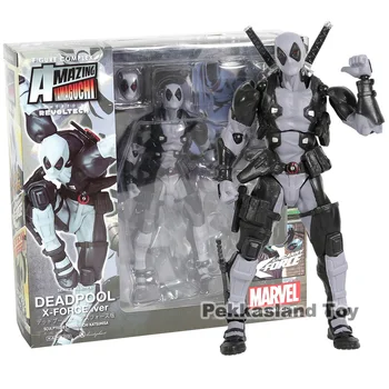 

Revoltech Series NO.001EX Deadpool X-FORCE Ver. PVC Action Figure Collectible Model Toy