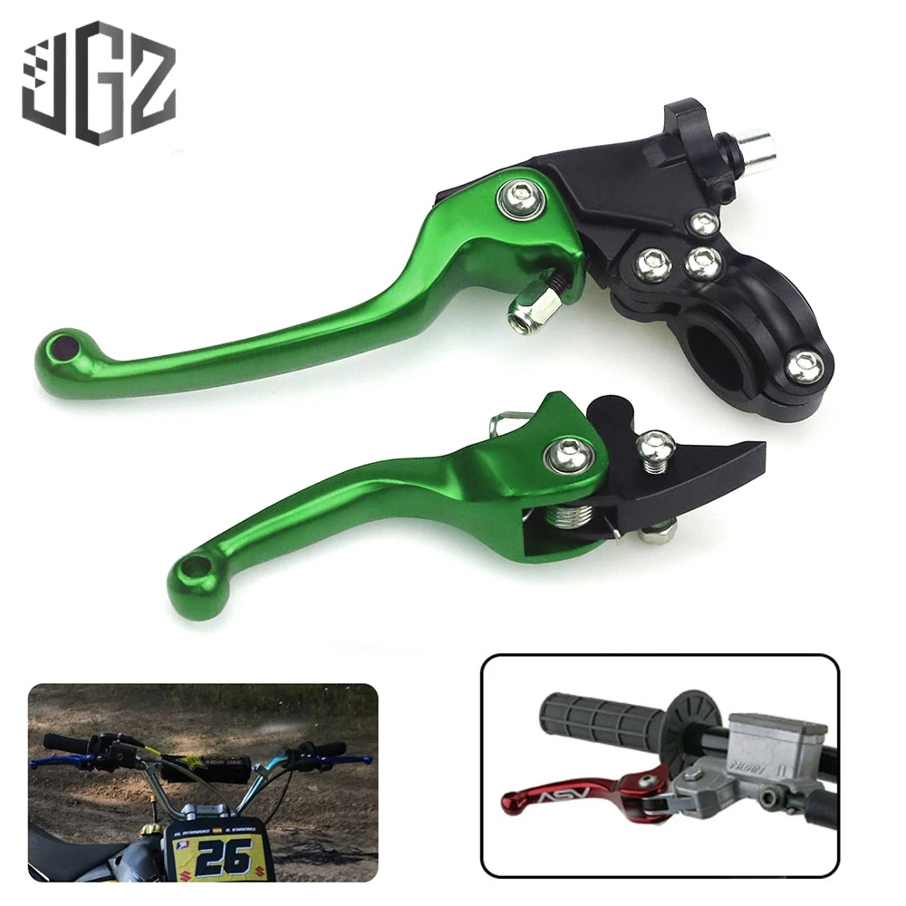 

Motocross 22mm CNC Aluminum Clutch Brake Handle Levers Motorcycle Universal Levers for Pit Dirt Bike CR CRF WR TTR ASV F3 2ND
