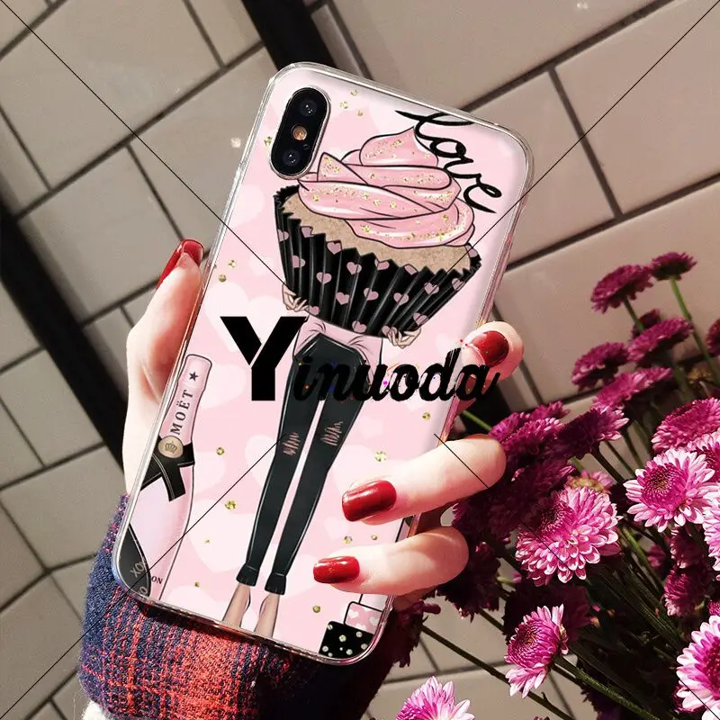 VOGUE Christmas Princess Girl Female boss coffee Phone Case