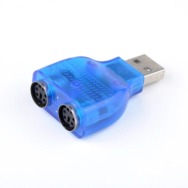 USB to PS2 Adapter Dongle Computer Connecting Accessories Fit for PS/2
