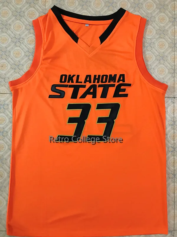 

#33 Marcus Smart Oklahoma State college mens basketball jersey Embroidery Stitched any number and name