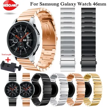 

22mm Watch Strap 316L Stainless Steel For Samsung Galaxy Watch 46mm Watchband For Samsung Gear S3 Classic Frontier Watch band