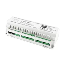 Din-рейку 40CH DMX512 преобразователь постоянного напряжения (модель #: BC-640-DIN)