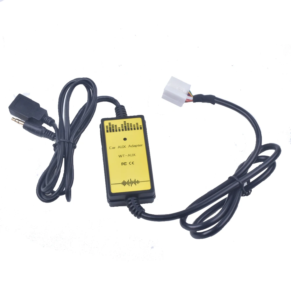  Car USB Adapter MP3 Audio Interface SD AUX USB Data Cable Connect Virtual CD Changer for Honda Acur