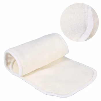 

1PC 4 Layers Bamboo Fiber Reusable Baby Cloth Diaper Pad New Adult Diaper Changing Liner 2018 Incontinent Nappy Liner Insert Pad