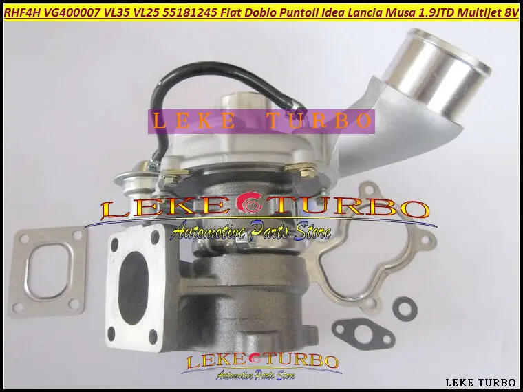 RHF4H VL35 VL25 VG400007 55181245 71783881 Turbo Turbocharger For FIAT Doblo Punto II Idea Lancia Musa 1.9 JTD 1.9L Multijet 8V 1.9TD 74KW (4)