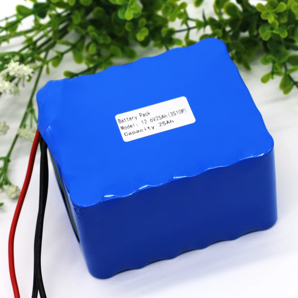 Аккумулятор KLUOSI высокой мощности 12В 3S10P 11.1V12.6V25Ah комплект литий ионных батарей