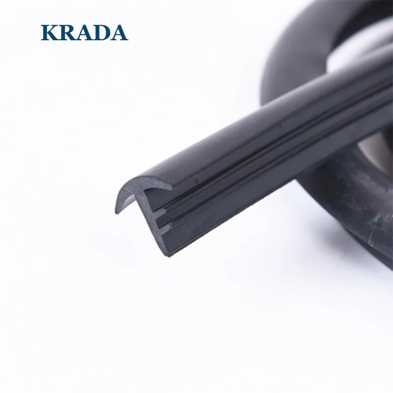 KRADA T type auto rubber seals 1.6m windshield seal adhesive strips car