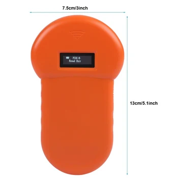 

Pets ID Chip Animal Reader Handheld Microchip Mini Portable Rfid Scanner Electronic Identification Card Trackers Dog Accessories