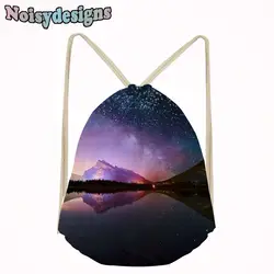 Звездное небо Drawstring Рюкзак плече сумки для тренажерного зала Йога Путешествия Пляж школы Bolsos Drawstring сумка Камуфляж