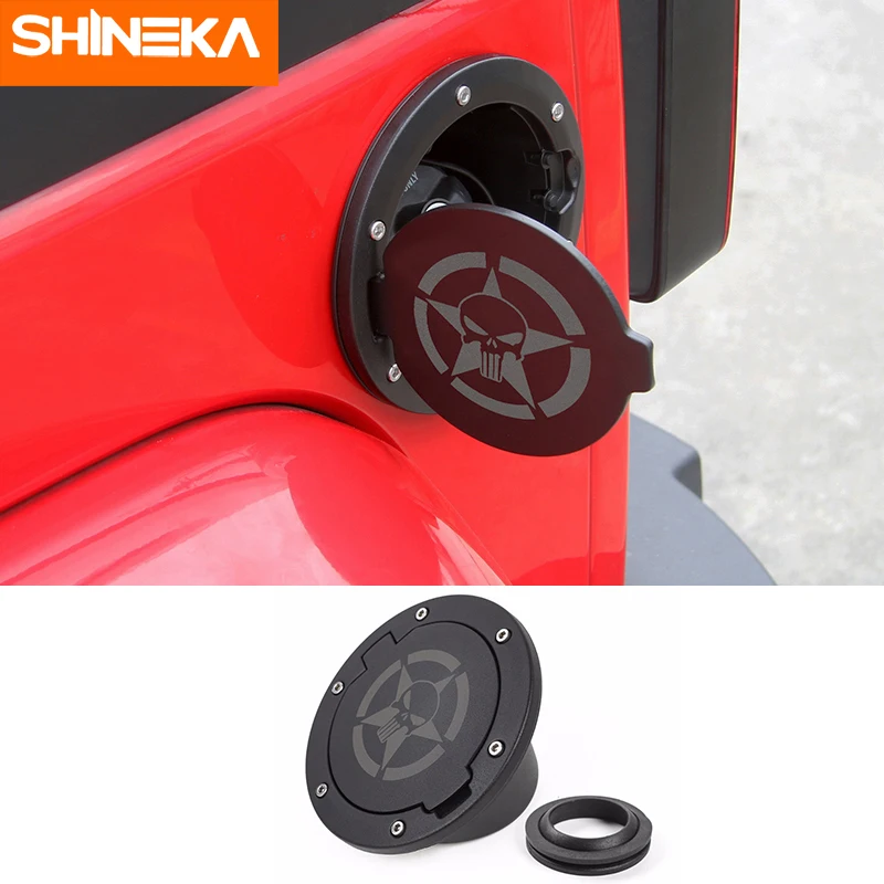 Крышка топливного бака SHINEKA для Jeep Wrangler JK 2007 2017|Крышки бака| |