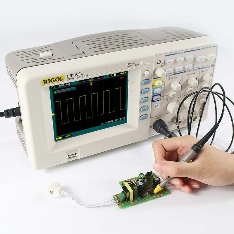 

Free Shipping RIGOL Digital Oscilloscope DS1102E 100MHz 1GSa/S DSO