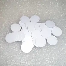 100 шт./лот 125 кГц tk4100 em4200 только для чтения RFID имитация Монеты карты Стикеры маркировочная монета Тип ПВХ 25 мм для Acces Управление чип-карты