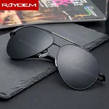 Raydem marca hombres gafas de sol óculos de sol Do Vintage polarizadas de aluminio piloto gafas de sol lentes revestimiento sombras parágrafo hombres