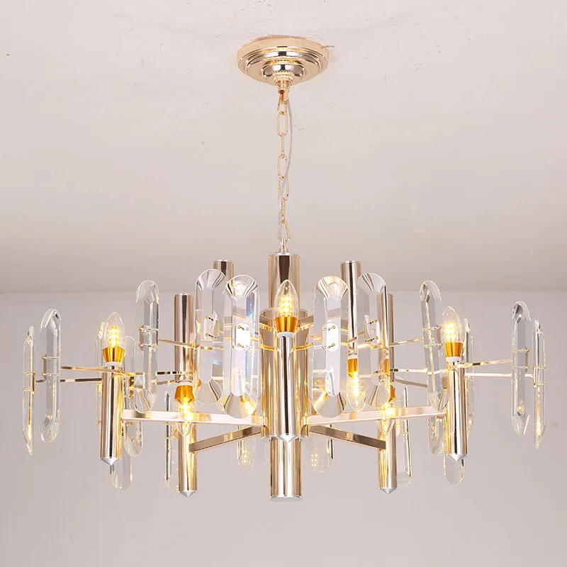 Crystal Chandeliers Modern Chain Chandelier European Style