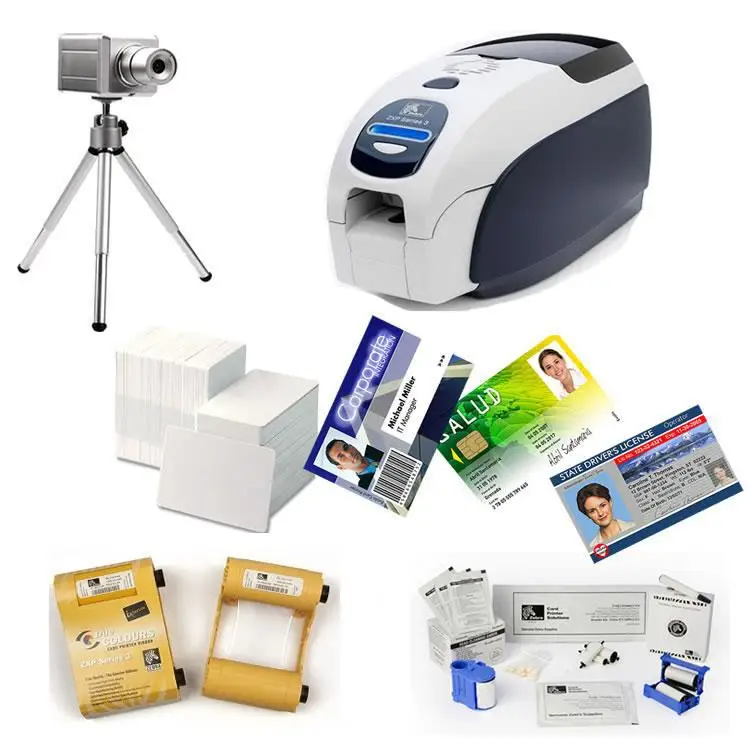 Negocio en Linea Cel.:591-78512314 591-75665856 Bolivia: Zebra ZXP3,  Impresora de Tarjetas Profesionales Doble Cara, Rápida, Confiable y de  Fácil Uso, 750 mono y 180 color YMCKO x hora, Térmica Direct-to-Card, borde  a