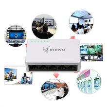 5 плата с портами Ethernet LAN сетевой концентратор самоадаптивный 10/100 Мбит/с сплиттер QJY99