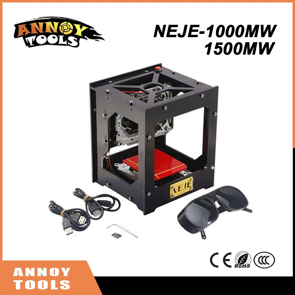 NEJE 1000mW CNC Engraving Machine Router CNC Laser Cutter USB Laser Engraver DIY Print High Speed
