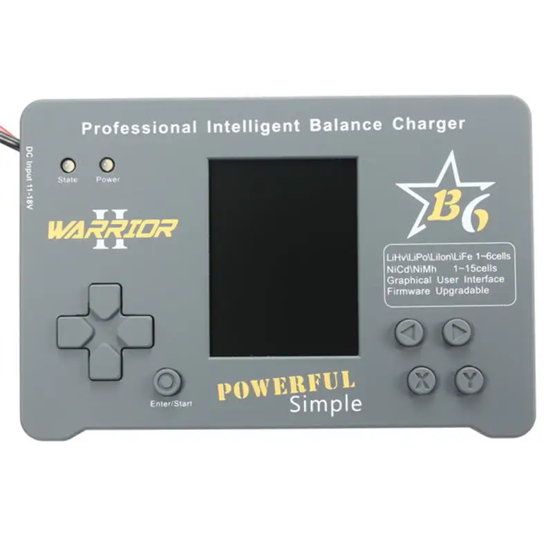 

Free Shipping 2WARRIOR B6 CPSD 100W New Game Box Serial Charger With Serial-USB Upgrade Board For RC Toys Models