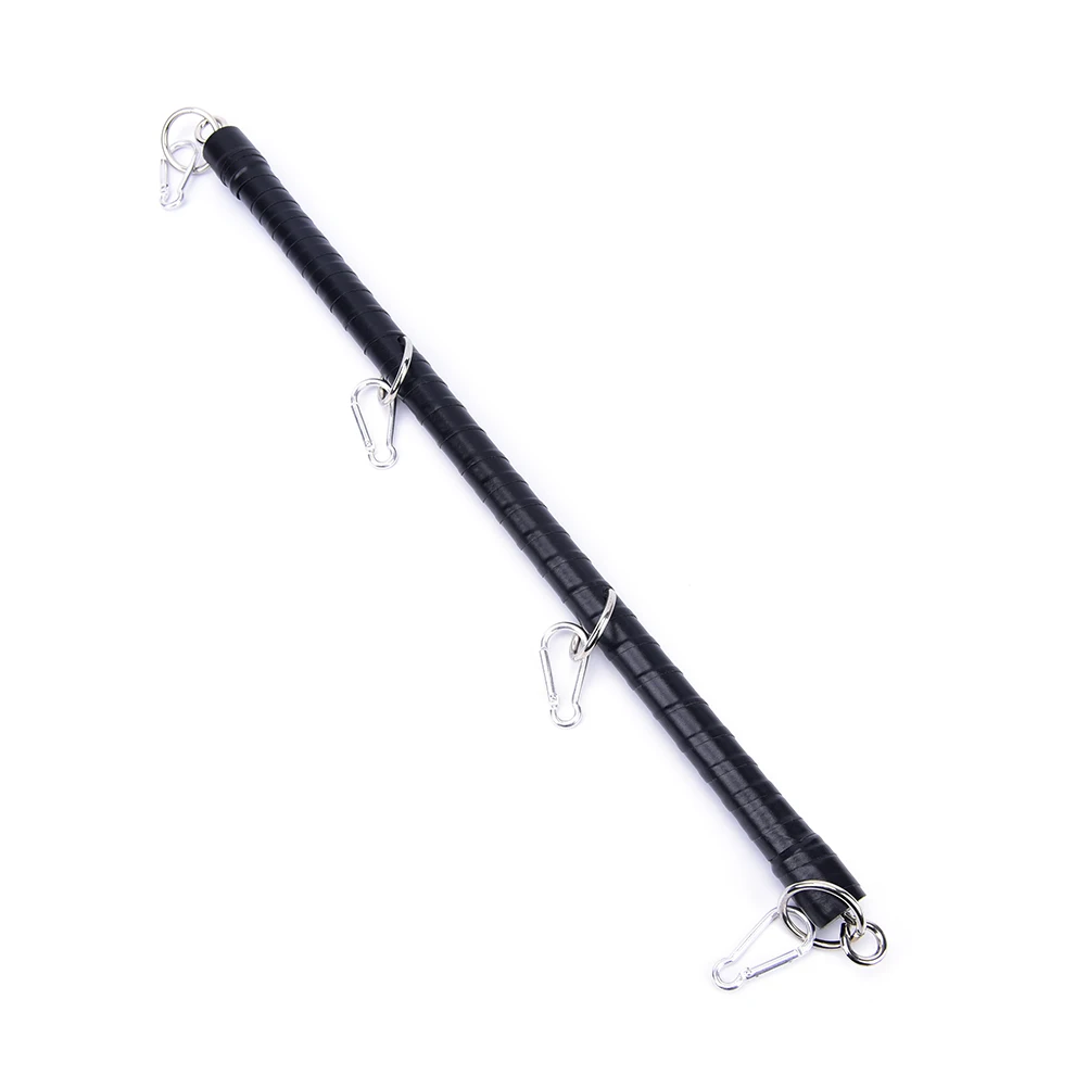 Stainless Steel Metal Adjustable Spreader Bar Bondage Set Unisex Hogtie