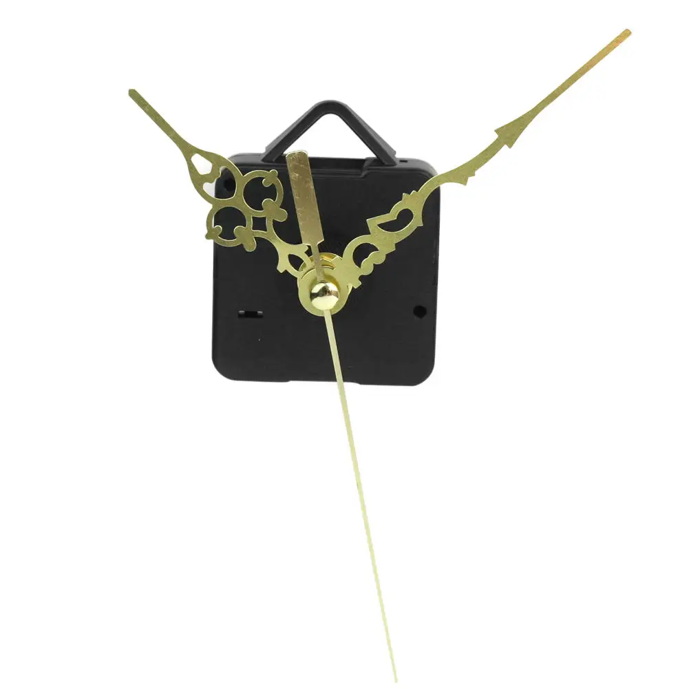

Quartz Clock Movement Spindle Mechanism Repair DIY Tool + Three Gold Hands Black+Yellow