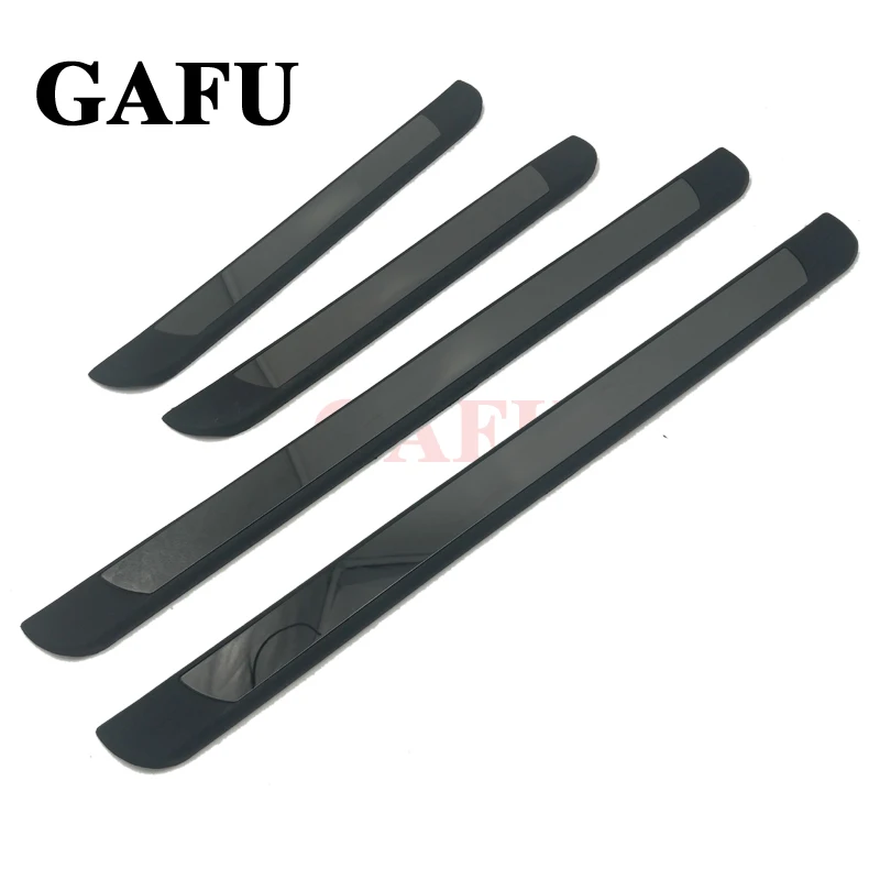 Goede Auto styling voor 2016 2017 2018 VW Tiguan mk2 Auto Scuff Plaat Guard Protector instaplijsten trim welkom pedaal Accessoires