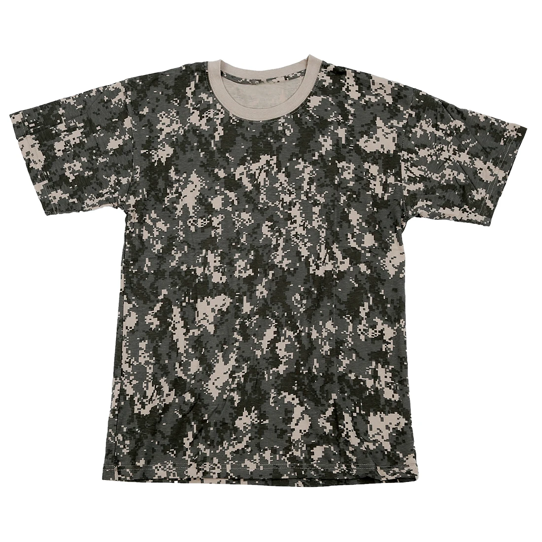 Летняя мужская камуфляжная футболка для охоты на открытом воздухе, дышащая футболка для боевых действий, сухая Спортивная камуфляжная футболка для походов, футболки ACU XL
