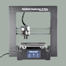 2017 новая версия горячее надувательство wanhao i3 плюс 3d-принтер, психического рамки, affordble 3d-принтер с нитями и ЖК-