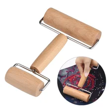 1 шт. деревянная Скалка, ручной валик для теста для кондитерских изделий, помадки, печенья, чапати, паста, пекарня, пицца. Кухня инструмент