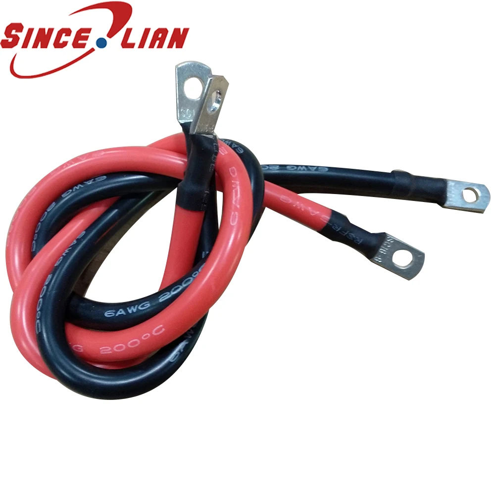 Специальная мягкая силиконовая оболочка для проводов 0AWG 1AWG 2AWG 4AWG 6 7AWG 12/16/25/35/50/70